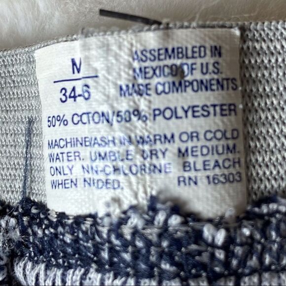 Indera Blue Thermal Underwear Size Medium - Picture 4 of 9